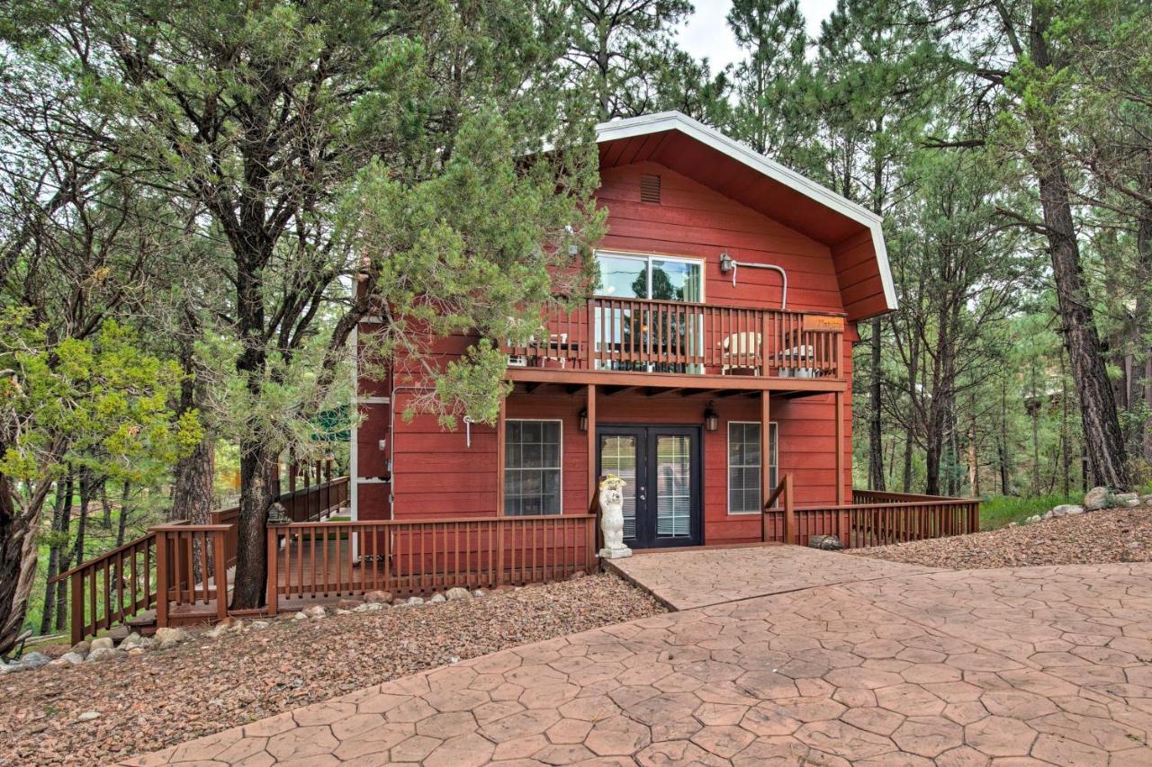 Ruidoso Cabin With Deck And Grill Less Than 3 Mi To Race Track Villa Esterno foto