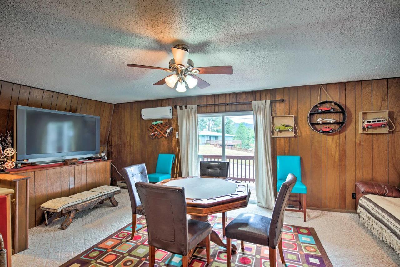 Ruidoso Cabin With Deck And Grill Less Than 3 Mi To Race Track Villa Esterno foto