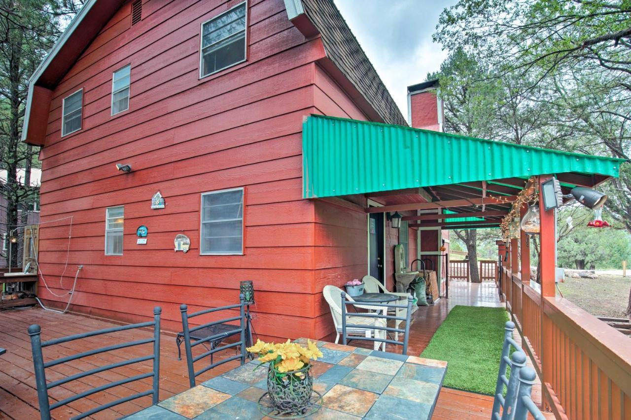 Ruidoso Cabin With Deck And Grill Less Than 3 Mi To Race Track Villa Esterno foto